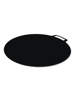 Buy Non-Stick Flat Aluminium Tawa Black 15.2x18.1x0.2inch in UAE