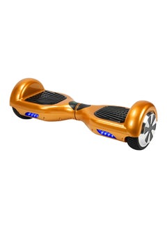 Buy Two Wheel Non Slip Portable Lightweight Self Balance Electric Hoverboard Gold 58x17x18centimeter in Saudi Arabia