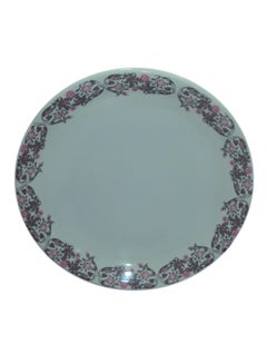 Buy Printed Round Plate White 18centimeter in UAE