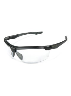 اشتري نظارة سلامة رياضية مضادة للخدش شفاف/ أسود في الامارات