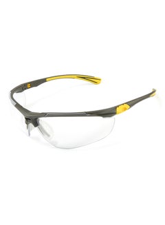 اشتري نظارة سلامة مضادة للخدوش بمقاس مناسب شفاف/ أسود في الامارات