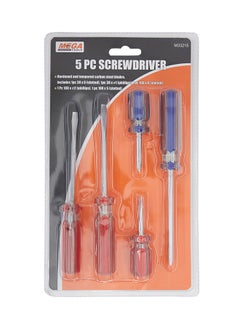 Buy 5-Piece Screw Driver Set Multicolour in UAE