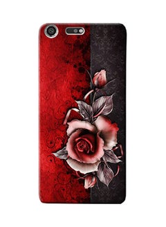 Buy Combination Protective Case Cover For Sony Xperia XZ Premium Vintage Rose in UAE