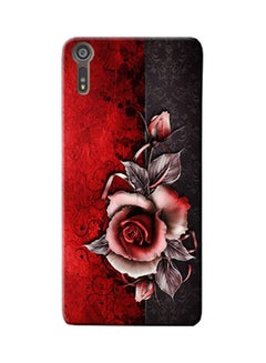 Buy Combination Protective Case Cover For Sony Xperia XZ Vintage Rose in UAE