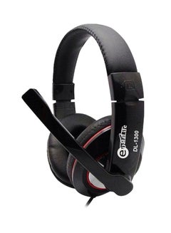Buy USB Headphone For PlayStation And Gaming Black/Red in Saudi Arabia