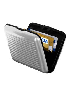 Buy Waterproof Alums Card Holder Silver in Saudi Arabia