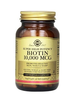 Buy Super High Potency Biotin - 120 Softgels in UAE