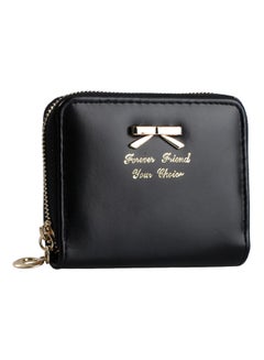 Buy Bowknot Wallet Black in Saudi Arabia