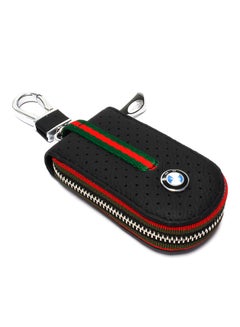 Buy BMW Logo Key Fob Case With Carabiner Hook in UAE