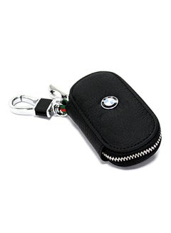 Buy BMW Logo Key Fob Case With Carabiner Hook in UAE