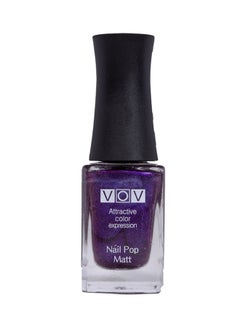 اشتري Nail Pop Matte Nail Polish Deep Violet 2512 في السعودية