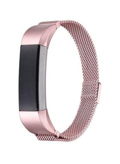 Buy Replacement Wristband Strap For Fitbit Alta Tracker Rose Pink in UAE