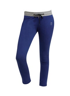 Buy West Vogue Wide Waistband Trackpants Twilight Blue in UAE