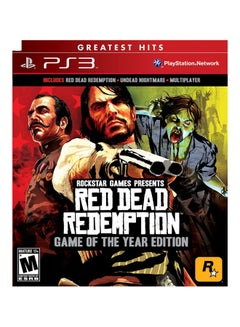 Buy Red Dead Redemption Game Of The Year Edition  (Intl Version) - Action & Shooter - PlayStation 3 (PS3) in Saudi Arabia