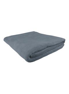 Buy Ultra Soft Microfiber Bath Towel 80x170 Grey 80x170cm in Saudi Arabia