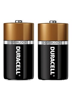 Buy 2-Piece Alkaline Batteries Black/Brown in Saudi Arabia