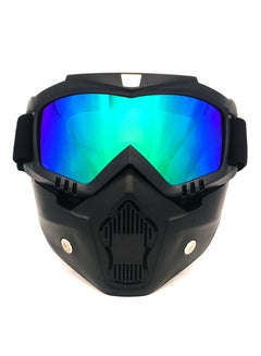 Buy Motorcycle Face Mask With Glasses in Saudi Arabia