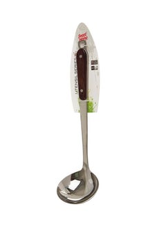 Buy Stainless Steel Soup Ladle Brown/Silver 41x4x8cm in Saudi Arabia