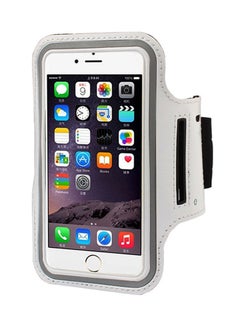 Buy Armband Case Cover For Apple iPhone 6s White/Grey in UAE