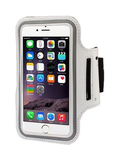 Buy Armband Case Cover For Apple iPhone 6 Plus White/Grey in UAE