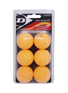 Buy 6-Piece Club Champ Table Tennis Ball Set in UAE