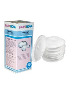 Buy 30-Piece Anatomic Cotton Breast Pads in UAE