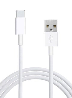 Buy USB Type C To A Cable Charge White in UAE