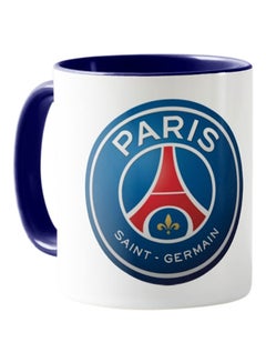 Buy Mug With Design Paris Saint Germain White & Blue in Saudi Arabia