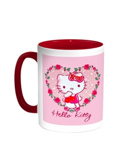 Buy Hello Kitty Printed Coffee Mug Red/White in Egypt