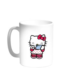 Buy Hello Kitty Printed Coffee Mug White in Saudi Arabia