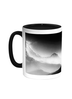 Buy High Mountains Printed Coffee Mug Black/White in Egypt