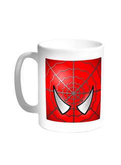 Buy Spiderman Printed Coffee Mug White in Saudi Arabia