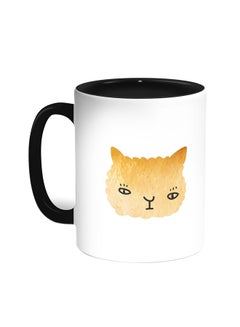 اشتري قدح قهوة - رسمة قطة أسود/أبيض 11 أوقية في مصر