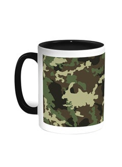 Buy Army Clothing Printed Coffee Mug Black/White in Egypt