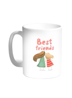Buy Best Friends Printed Coffee Mug White in Saudi Arabia