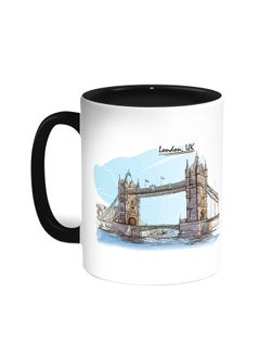 Buy Bridge Of London Printed Coffee Mug Black/White in Egypt