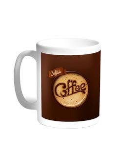 Buy Coffee Printed Coffee Mug White in Saudi Arabia