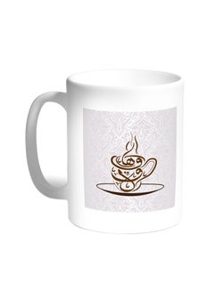 Buy Coffee Time Printed Coffee Mug White in Saudi Arabia