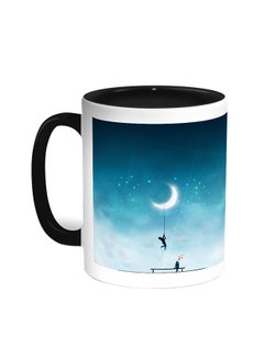 Buy Design A Painting Printed Coffee Mug Black/White in Egypt
