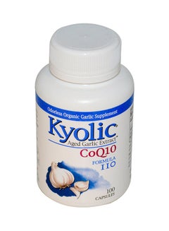 اشتري CoQ10 Formula 110 Aged Garlic Extract 100 Capsules في الامارات