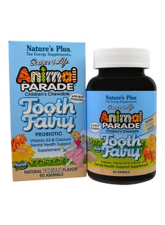 Buy Animal Parade Tooth Fairy Chewable Dental Probiotic 90 Animal-Shaped Tablets in UAE