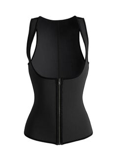 Buy Yoga Vest Body Shaper Black in Saudi Arabia