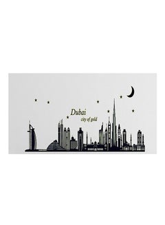 Buy Fluorescent Wall Sticker Black/White 60x90centimeter in Saudi Arabia