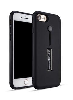 Buy Plastic Drop Resistant Bracket Case Cover For Apple iPhone 6 Plus Black in Saudi Arabia