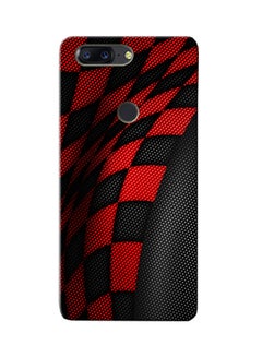 Buy Combination Protective Case Cover For OnePlus 5T Sports Red/Black in UAE