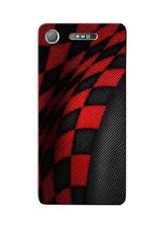 Buy Silicone Protective Case Cover For Sony Xperia XZ1 Sports Red/Black in UAE