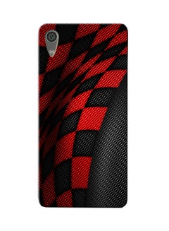 Buy Combination Protective Case Cover For Sony Xperia XA1 Ultra Sports Red/Black in UAE