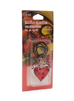 Buy Heart Air Freshner  - Strawberry in UAE