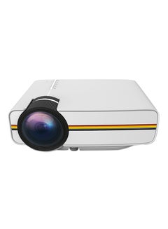 Buy WVGA LED Projector 1200 Lumens yg 400 White in Saudi Arabia