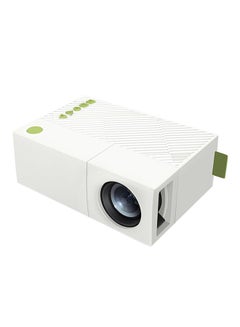 Buy QVGA LED Projector 600 Lumens YG310 White in UAE